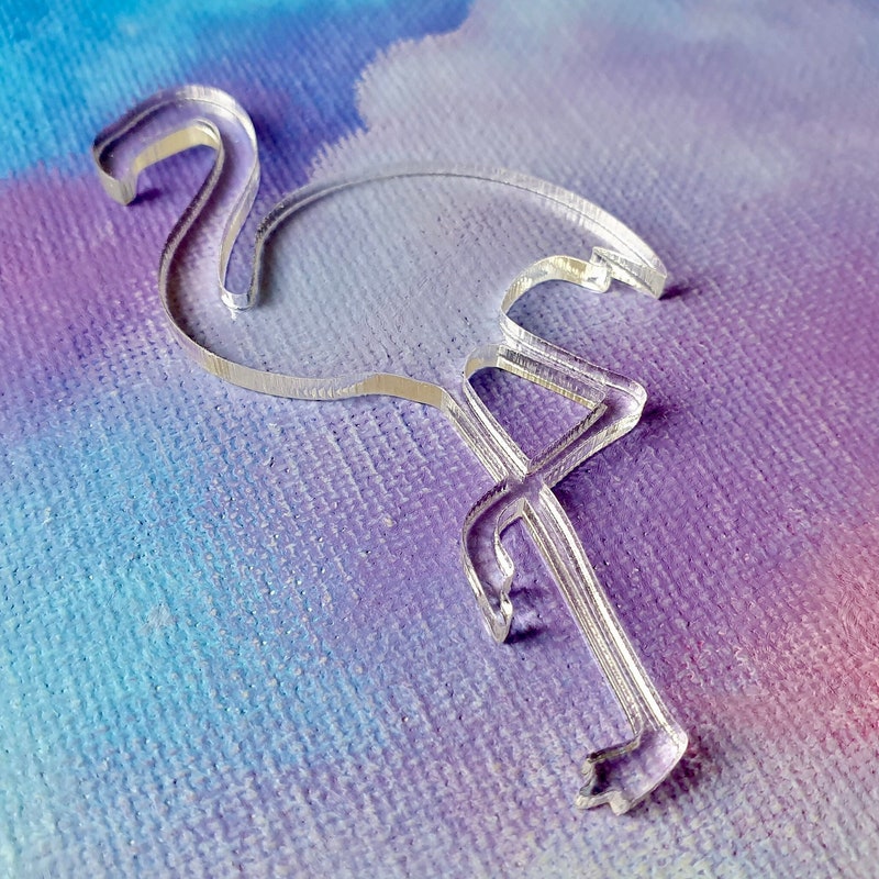 Flamingo Cutout - Etsy