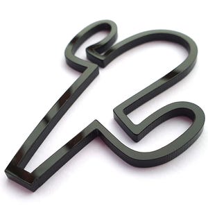 Acrylic Cactus Shape - Cactus Cutouts - Cactus Blanks - Choose SIZE and COLOR!