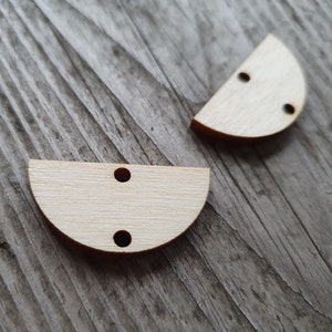 Wooden Earring Blanks, 10, 50 or 100 Pcs, Wood Earring Pieces