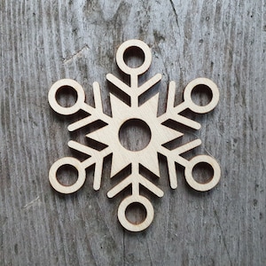 Schneeflocke Form, 3 "- 20", Schneeflocke Ausschnitt, Laser-Schnitt, unfertiges Holz, Ausschnittformen, Holzausschnitte, Schneeflockeausschnitte, Feiertagsformen