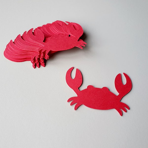 Crab Die Cut Etsy