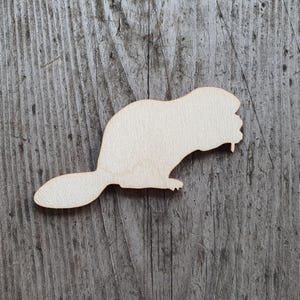 Beaver - Laser Cut Out Unfinished Wood Craft Shape ANML96 Beaver - Laser Cut Out Unfinished Wood Craft Shape ANML96