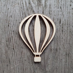 Balloon - Laser Cut Out Unfinished Wood Craft Shape BLN11 Balloon - Laser Cut Out Unfinished Wood Craft Shape BLN11