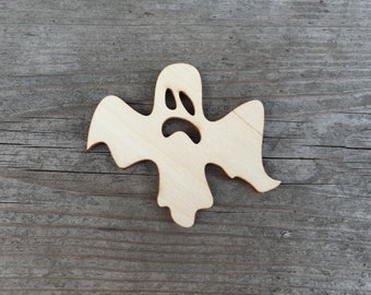 Ghost shape, MULTIPLE SIZES, Ghost cutout, Laser Cut, Unfinished Wood, Cutout Shapes, Wooden cut out, Halloween cutouts