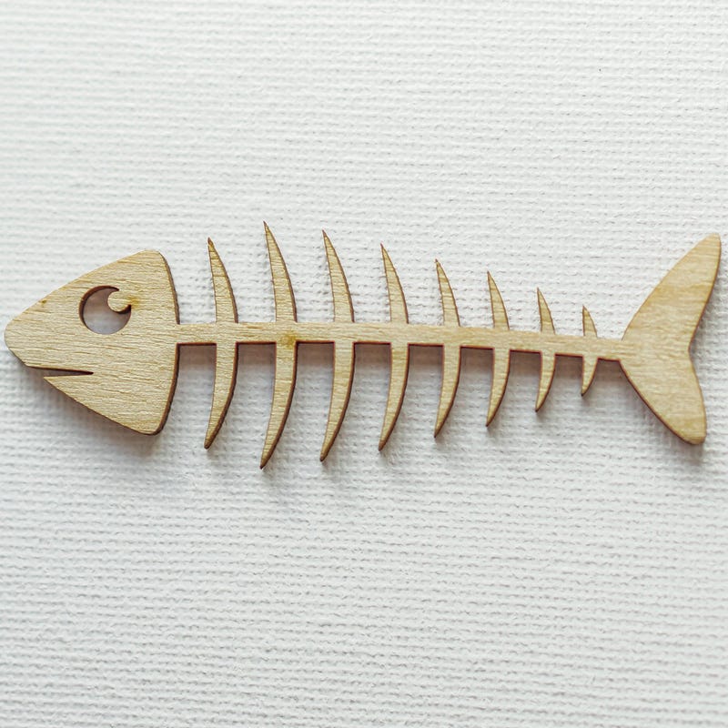 Fish Skeleton - Etsy