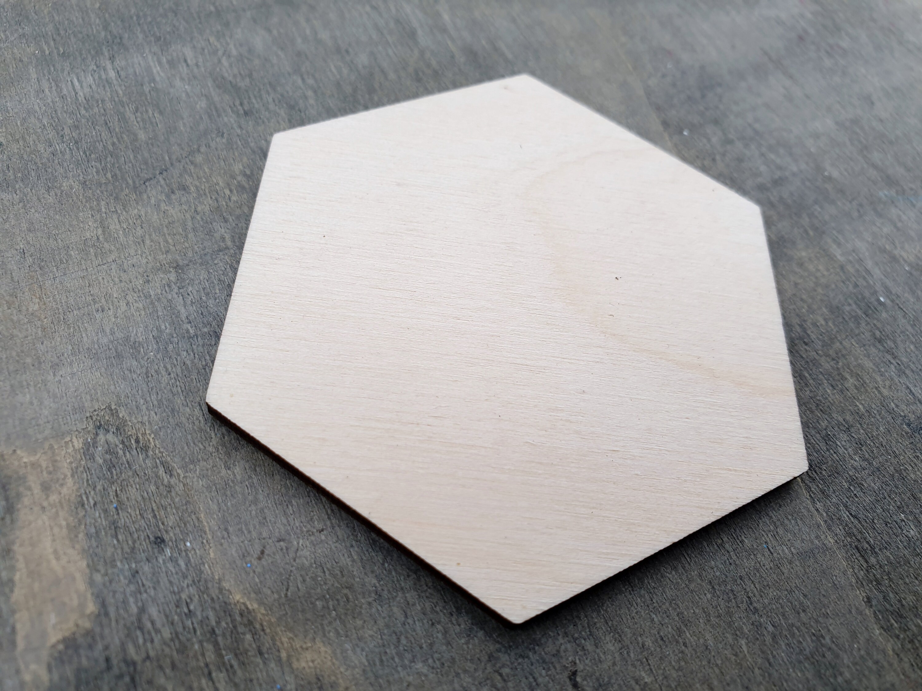 Hexagon Shape 3 20 Laser Cut Hexagon Cut Out Etsy UK