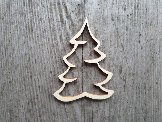 Mistletoe Shape, 3 20, Mistletoe Cut Out, Wooden Cutout Shapes for Crafts  and Decorations, Christmas Cutouts, Mistletoe Cutouts 