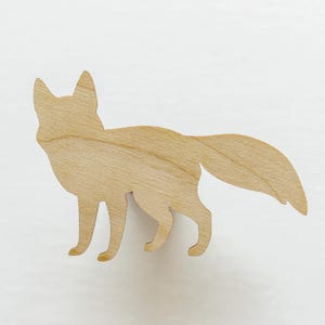 Fox - Laser Cut Out Unfinished Wood Craft Shape FOX13 Fox - Laser Cut Out Unfinished Wood Craft Shape FOX13