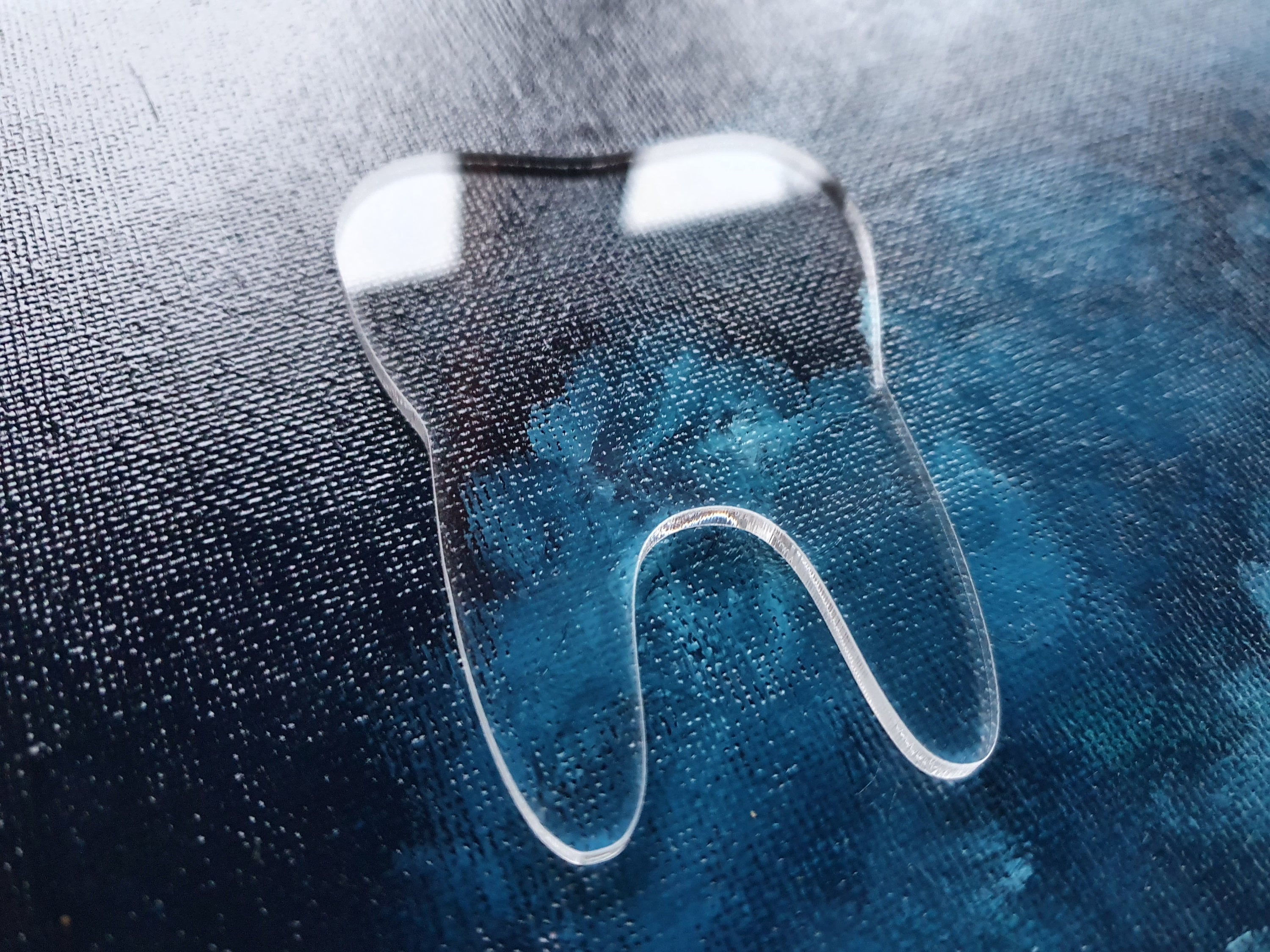 Acrylic Tooth Shape 3 20 Acrylic Tooth Blanks Etsy