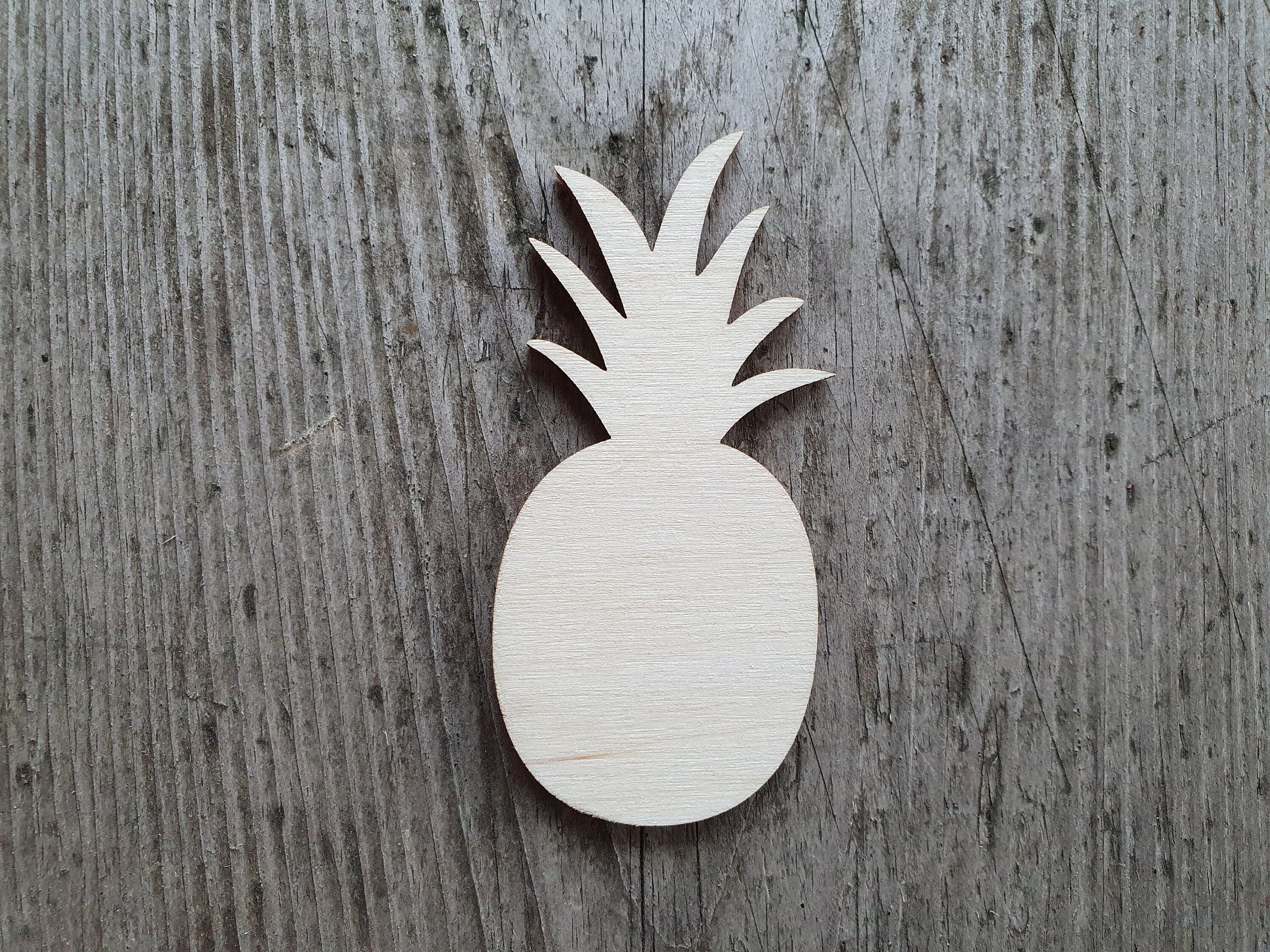Pineapple Shape MULTIPLE SIZES Pineapple Cut Out Fruit Etsy UK