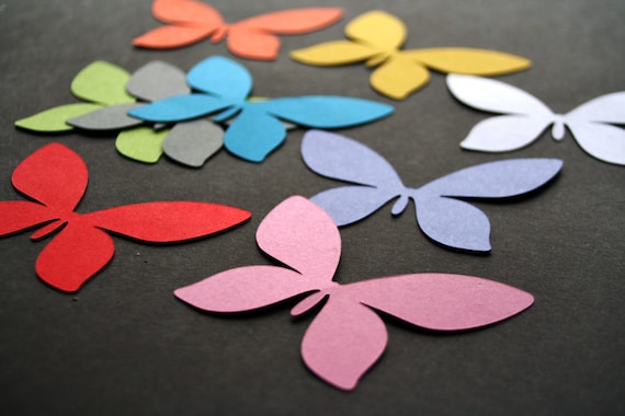 Die-Cut Handmade Paper Butterflies