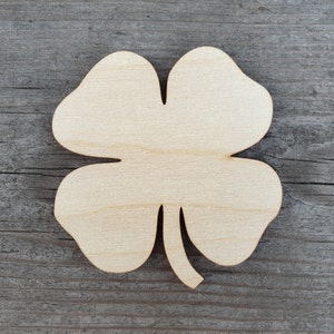 Clover Shape, Shamrock Cut Out, Saint Patrick&#39;s Day, St Patricks Day Cutouts