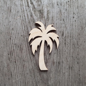 Sagoma di palma, DIVERSE DIMENSIONI, Sagoma di palma, Sagoma di legno per lavori artigianali e decorazioni, Sagoma di palma, Sagoma tropicale