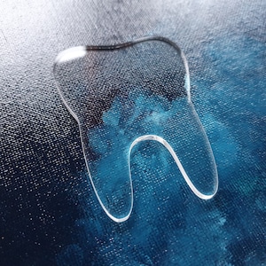 Forme de dent en acrylique pour travaux manuels ou projets de décoration - Découpes de dents en acrylique - Blanc de dent en acrylique - Choisissez la TAILLE et la COULEUR !