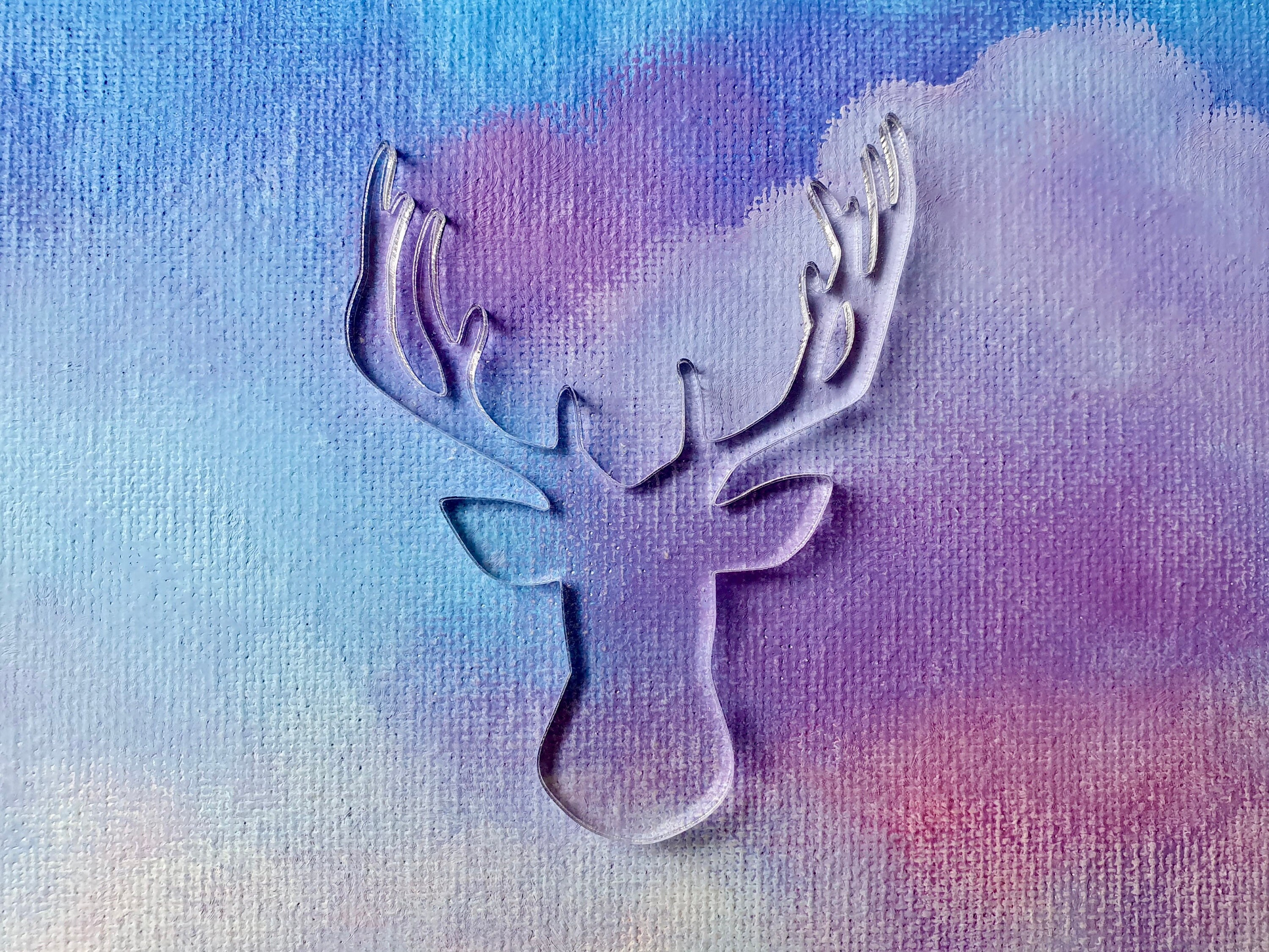 Acrylic deer head deals