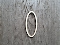 Oval outline shape , 3 product logo