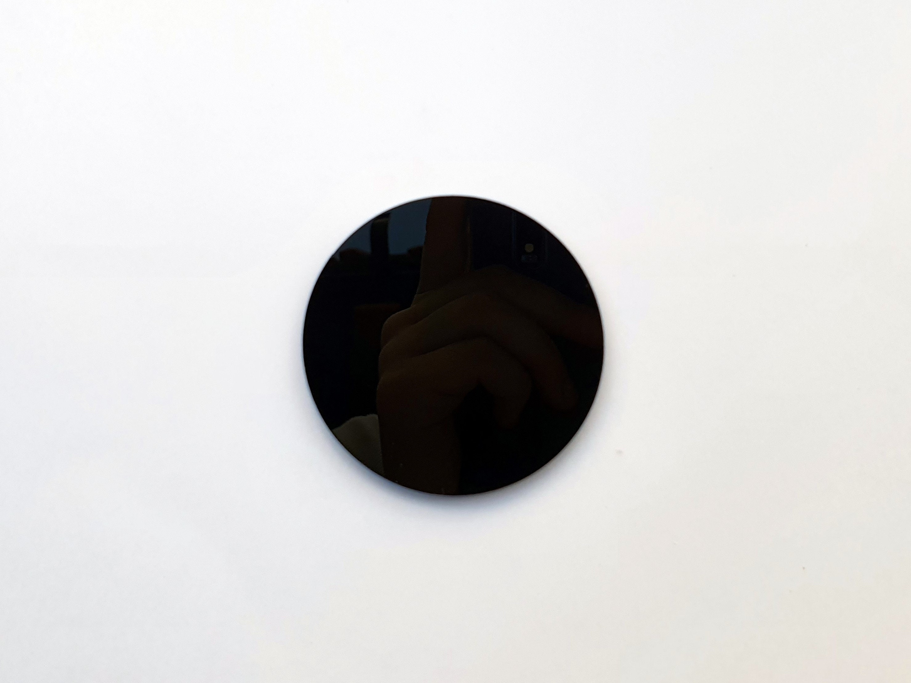 Black Acrylic Rounds round Acrylic Blanks Ornament black - Temu