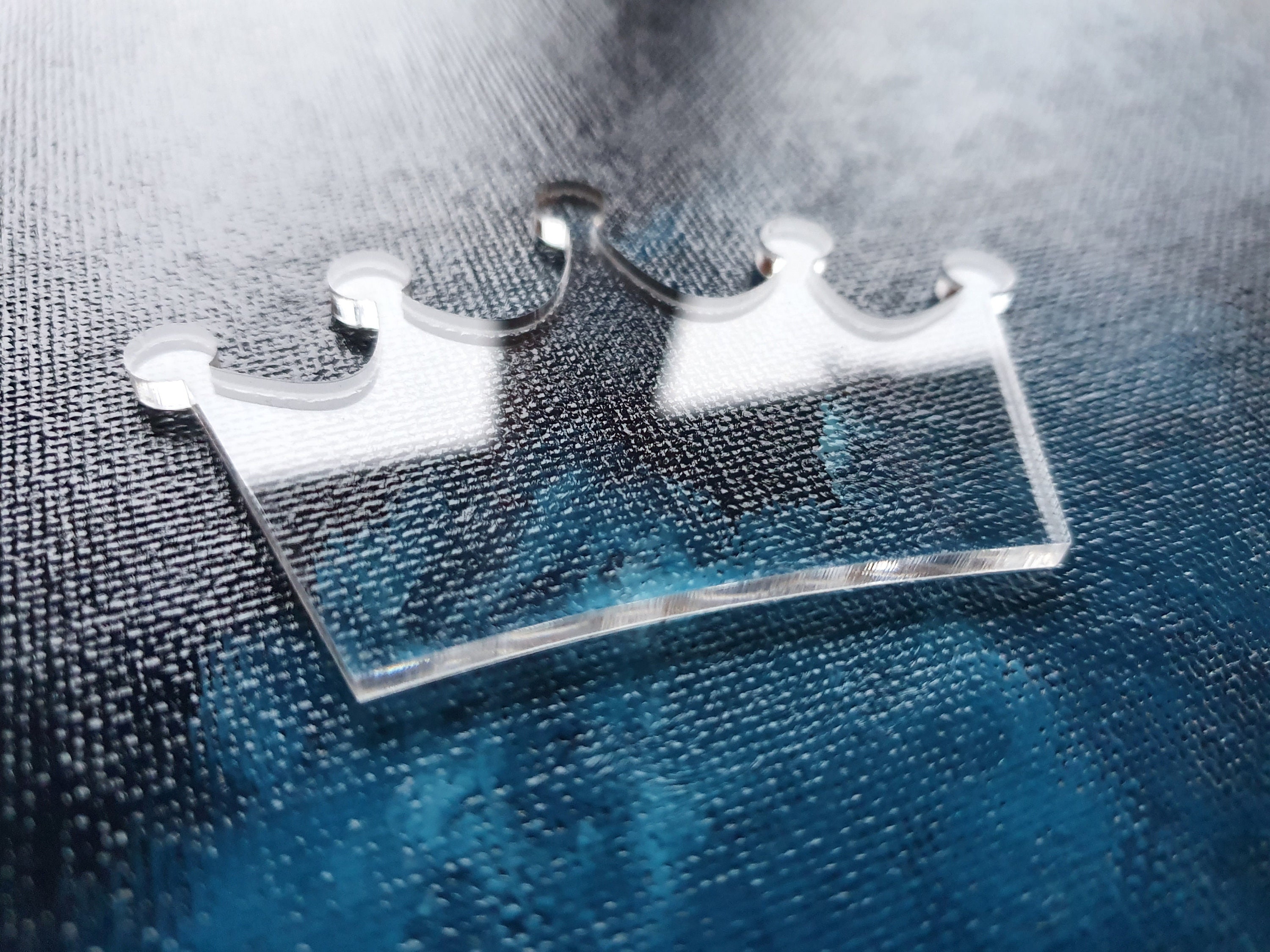 Acrylic crown shape 3 20 Acrylic crown blanks Etsy