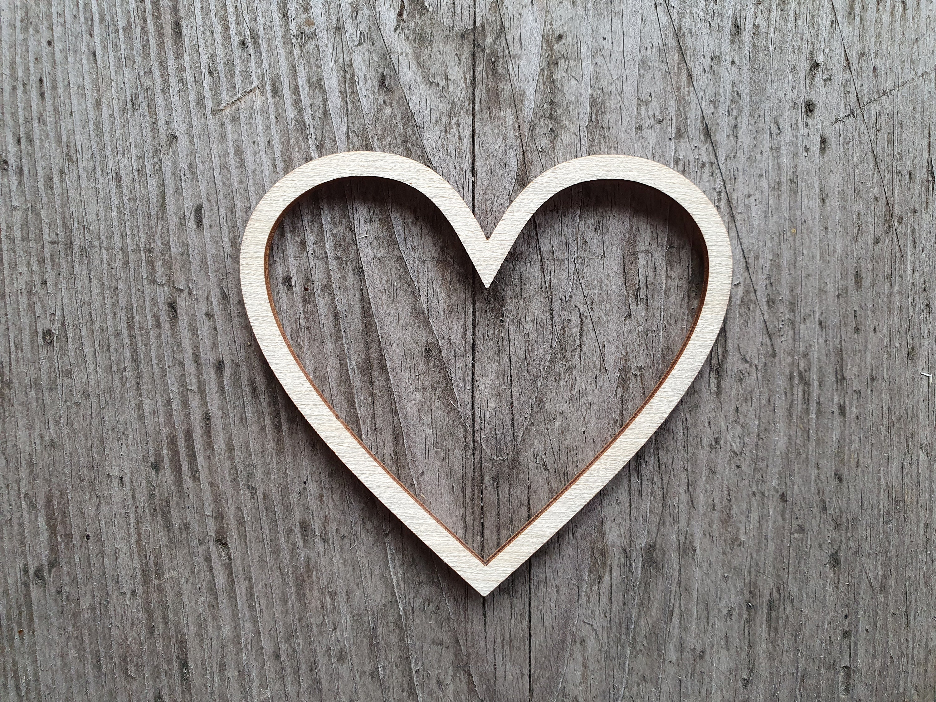 Laser Cut Heart Ornament – Just Jersey