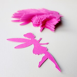 Papieren feeënuitsparingen, 2"-6", 20 stuks, feeënknipsels, papieren fee, feeënconfetti, feeënfeestdecoraties, feeënstansvormen