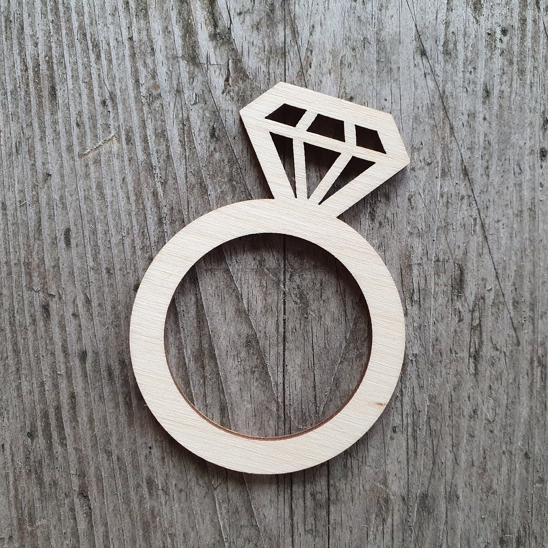 Laser cut best sale rings