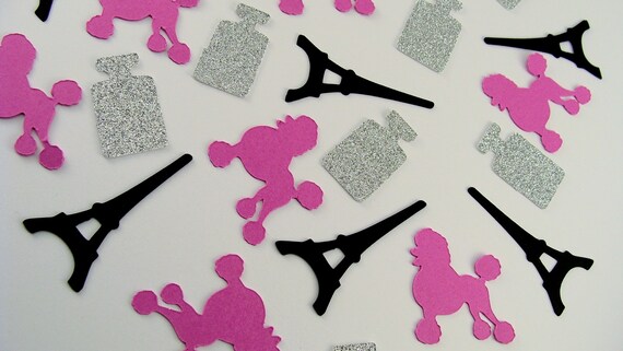 Paris Party Decorations Paris Confetti 30 Pieces Eiffel Etsy