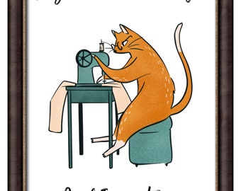 Sewing Room Craft Room Printable Wall Art
