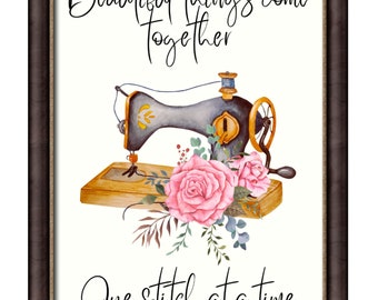 Sewing Room Craft Room Printable Wall Art