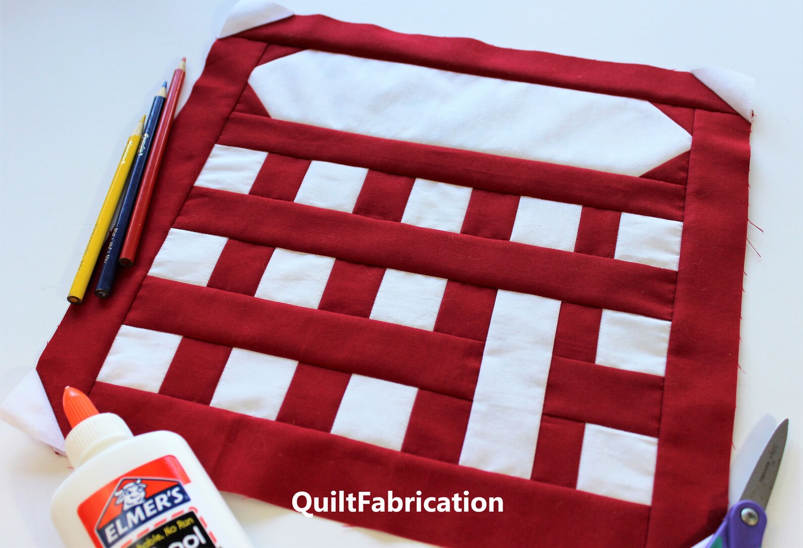 Back to School Calculator Quilt Block Easy Beginner Pattern Etsy