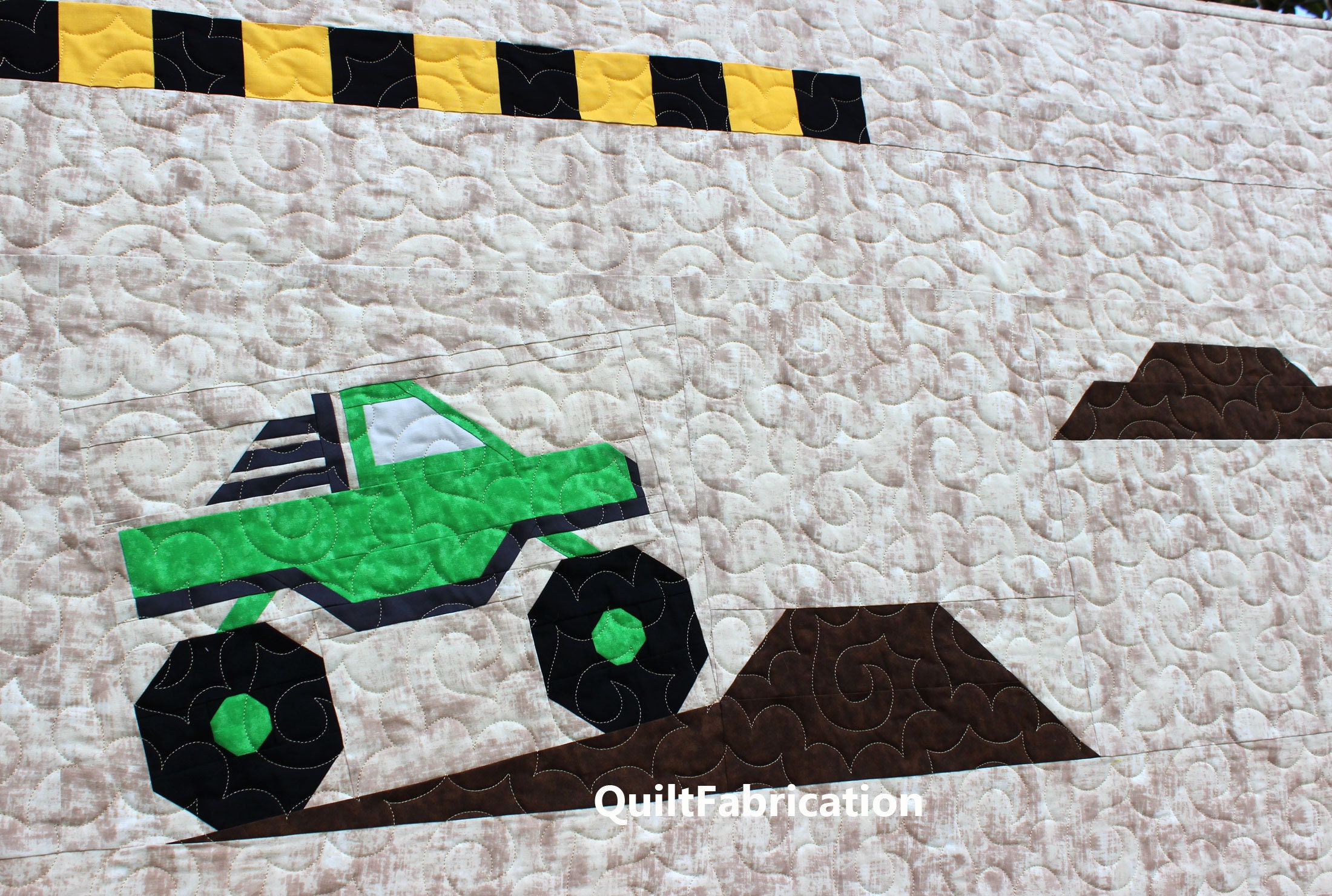 Monster Truck Jam Multisize Intermediate Quilt Pattern PDF Etsy UK