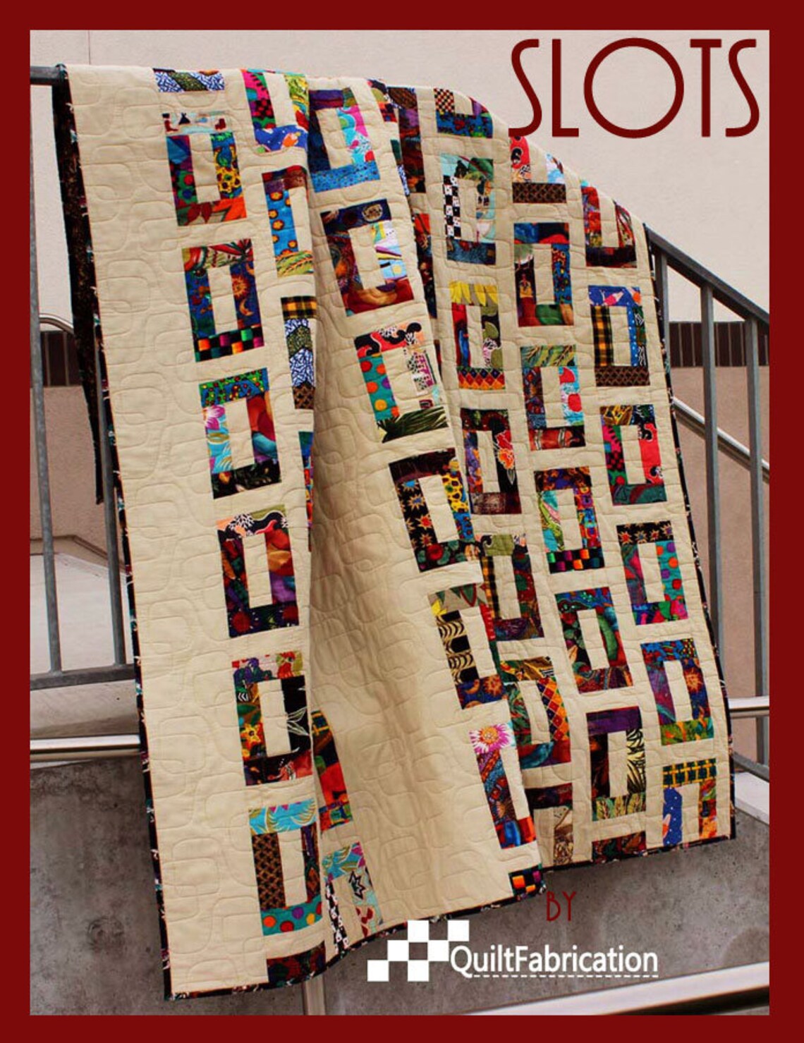 Slots Quilt Charm Square Scrap Quilt Pattern Modern Easy Etsy
