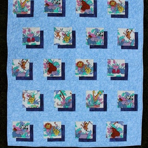 Easy Baby Quilt Pattern, Shifting Shadows Beginner Quilt Pattern, Baby Gift, Baby Quilt Pattern, PDF Quilt Pattern, Baby Blanket, Kids Quilt image 2