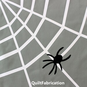 Spider Web Quilt Block, Easy Beginner Applique Pattern, Halloween PDF ...