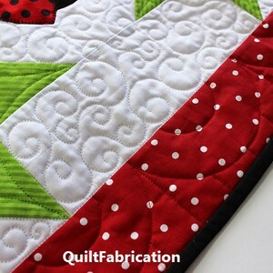 Ladybug Dance, Quilt Pattern, Applique Quilt, Baby Quilt, Wall Hanging, Easy Applique Quilt Pattern image 4