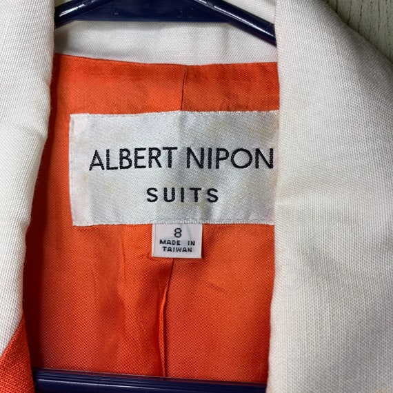 SALE: 1980s Albert Nipon Short Sleeve Blazer, S - image 5