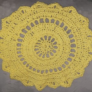 14 Inch Round Crochet Doily