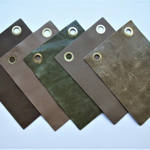 tooled leather sample 6x9