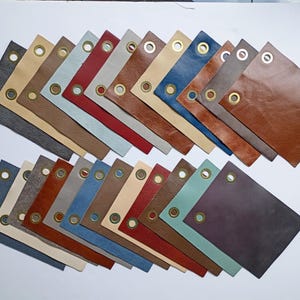 leather samples 24pk 6x8