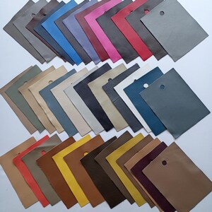 samples of leather 39pk 4.5x6