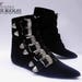 Goth Pikes x 6 Western buckles winklepickers boots Gothic Batcave 80s