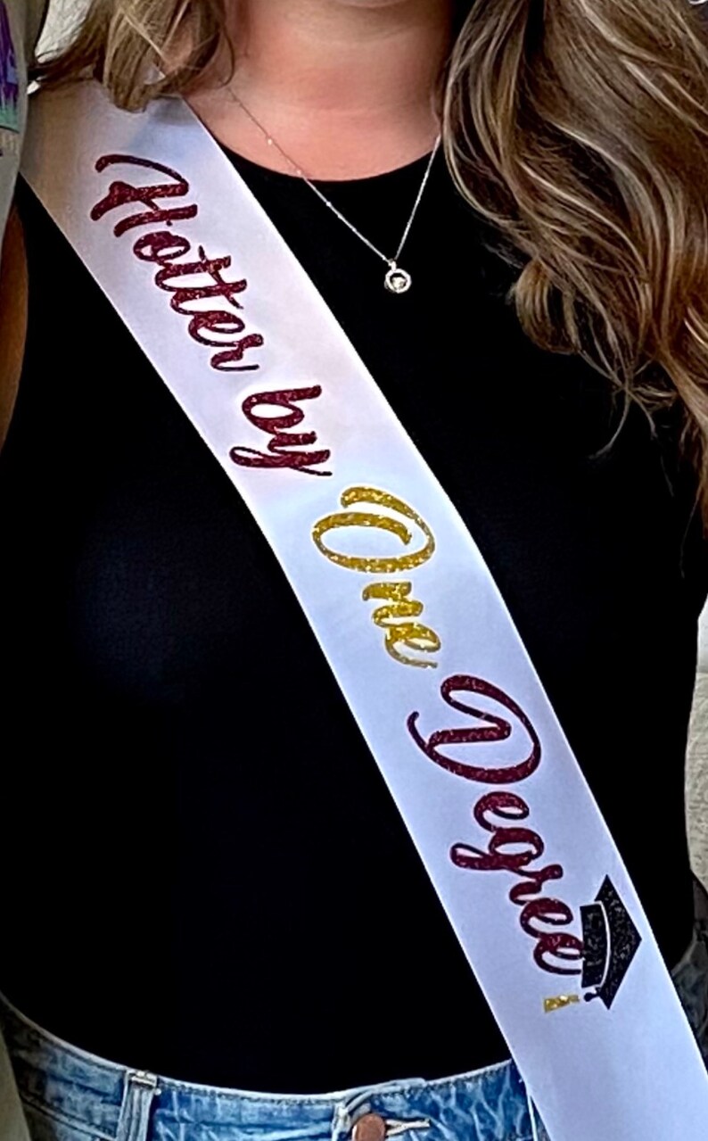 College Graduation Sash Etsy