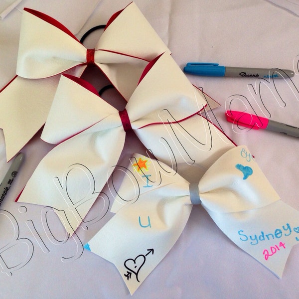 Autograph Cheer Bow
