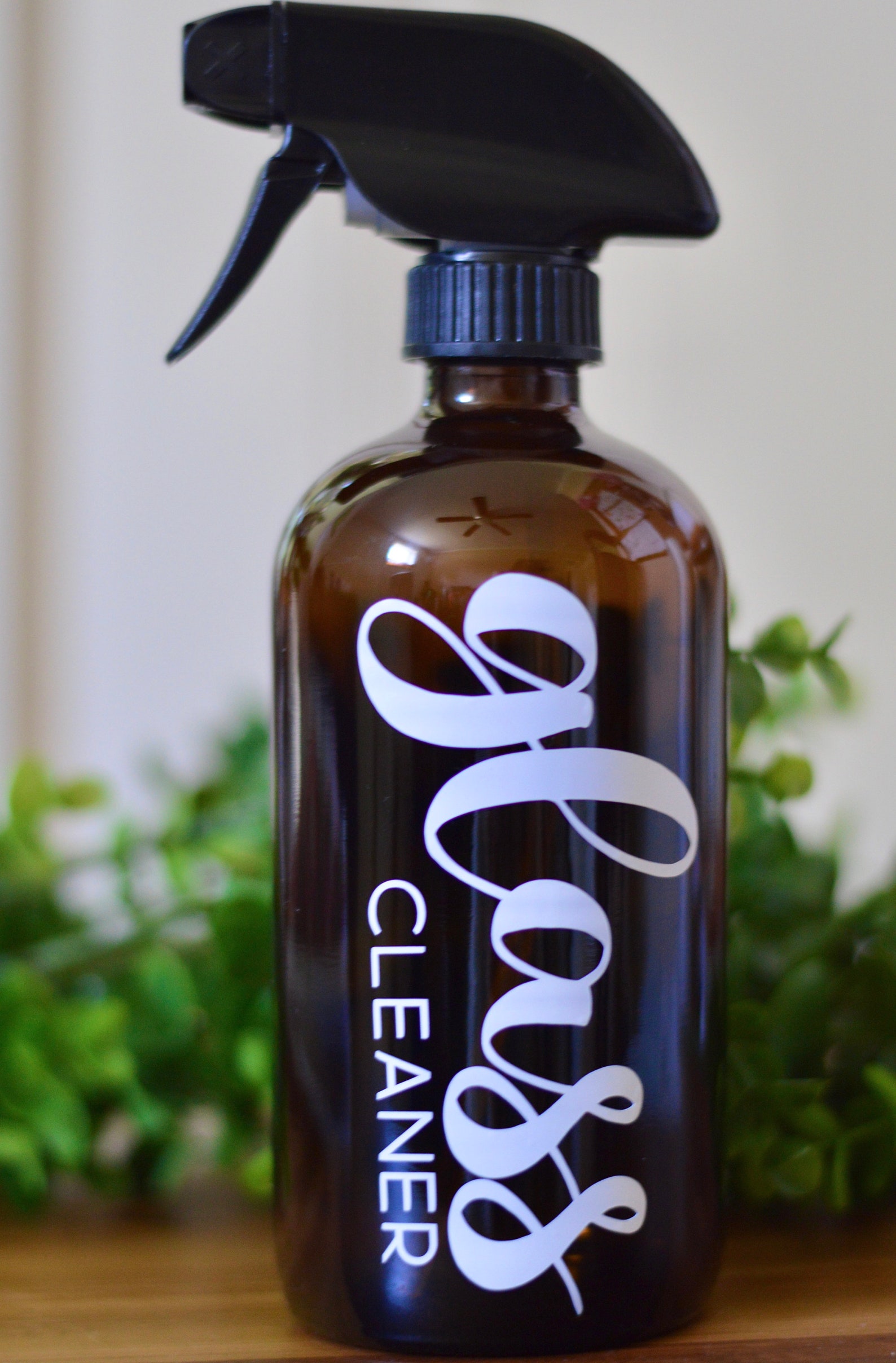 Glass Cleaner label for homemade all natural glass cleaner Etsy