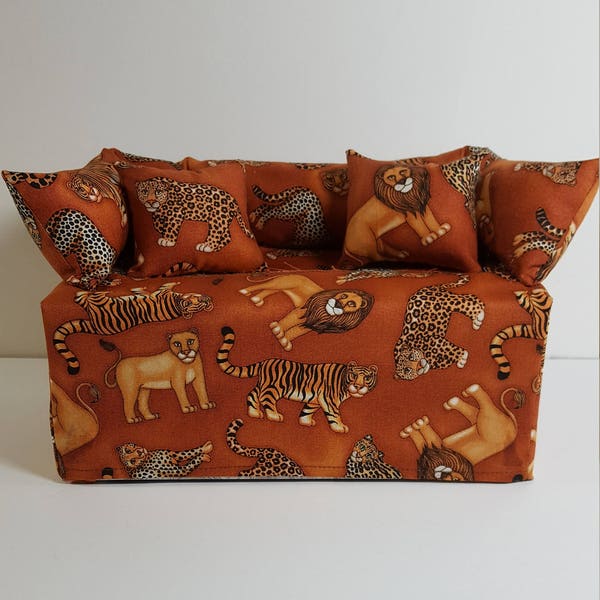 Hand-made Large Cat Couch/Sofa Tissue Box Cover