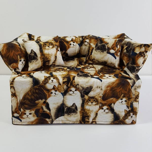 Cat Canapé / Canapé Housse de boîte de mouchoirs