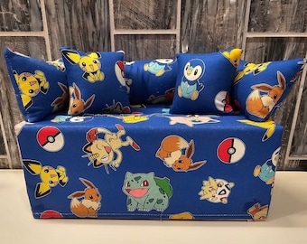 Handmade Pokemon Couch/sofa Tissue Box Cover (tissue Box Not