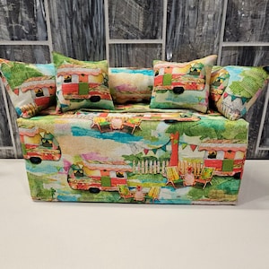 Hand-made Motor Home/Camping Couch/Sofa Tissue Box Cover
