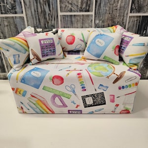Hand-made School Supplies Sofa/Couch Tissue Box Cover