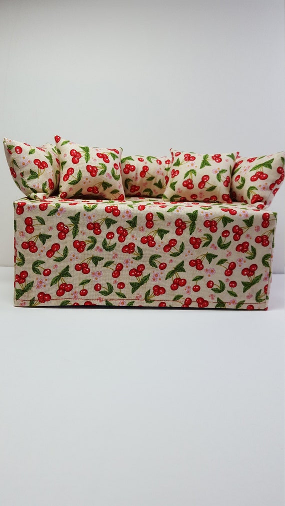 Hand Made Cherry Sofa Couch Tissue Box Cover Etsy