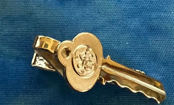 GE General Electric Employee Key Shaped Tie Clip … - image 2